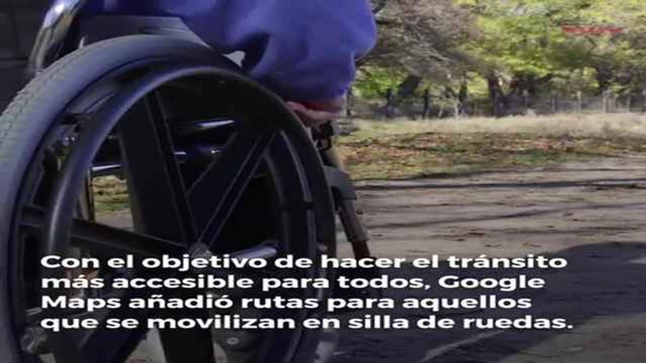 Google Maps silla de ruedas
