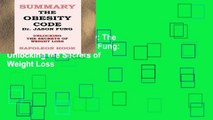 Best product  Summary: The Obesity Code by Jason Fung: Unlocking the Secrets of Weight Loss