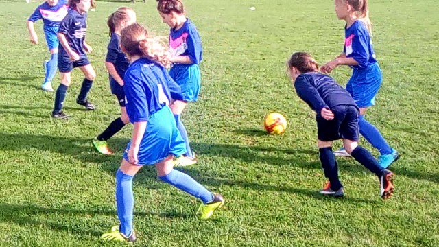 Plateau féminin U7-U9 à Brûlon le 13/10/2018 - Equipe JSVC (secteur Brûlon-Chantenay)
