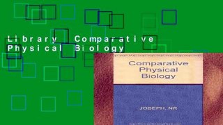 Library  Comparative Physical Biology