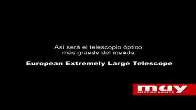 Así será el European Extremely Large Telescope