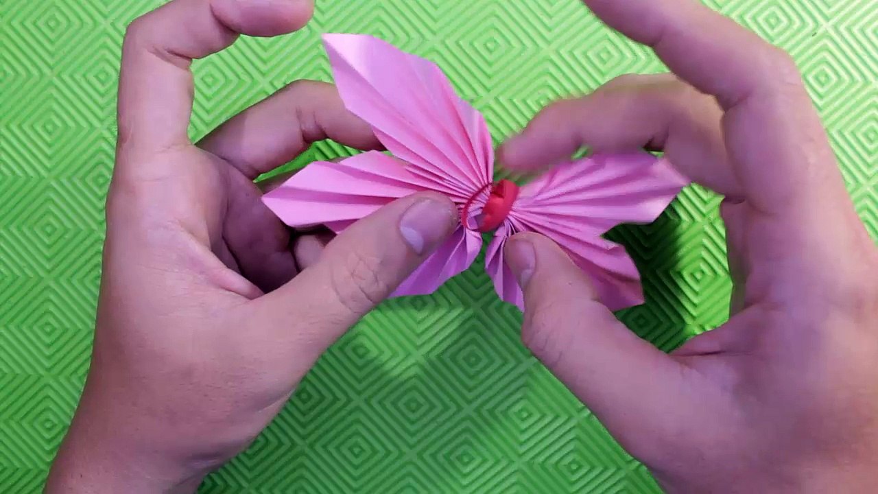折り紙 origami butterfly easy tutorial Loi Nguyen ORIGAMI episode 9