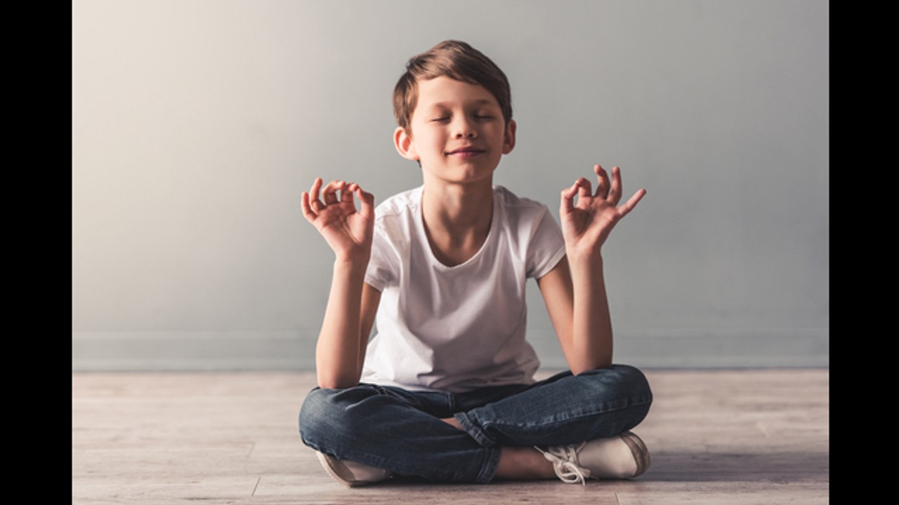 Ejercicio de yoga para niños I