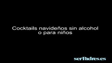 Cocktail de Navidad para niños