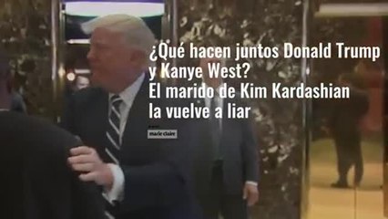 que hacen juntos donald trump y kaney west