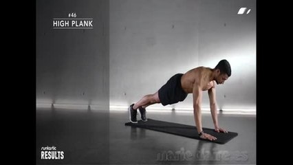 Entrena en casa: plancha con brazos extendidos