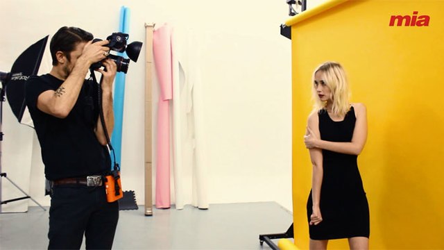 Así fue la sesión de fotos con Ingrid García Jonsson