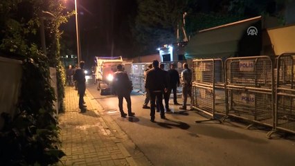 Suudi gazeteci Kaşıkçı'nın kaybolması - Çöp toplama araçları - İSTANBUL