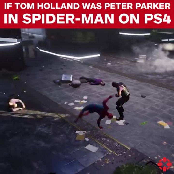 If Tom Holland Was Peter Parker in Spider-Man on PS4