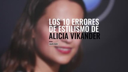 Los resbalones de estilo de Alicia Vikander