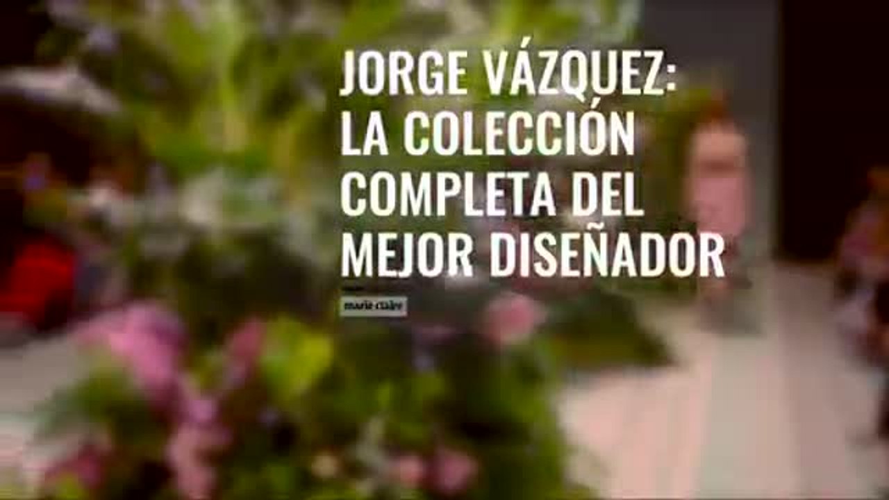 Jorge Vazquez mejor diseñador así es la colección completa del ganador de la MBFWM
