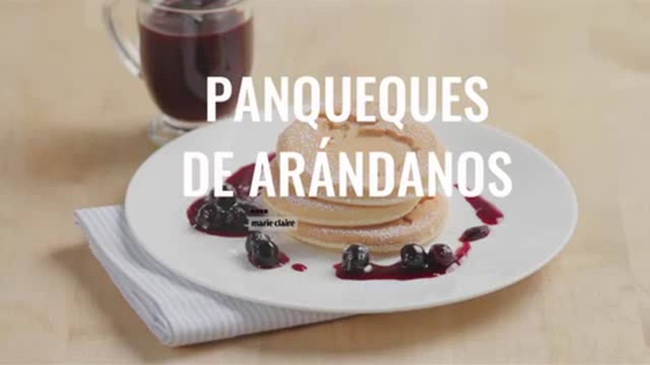 Panqueques de arandanos