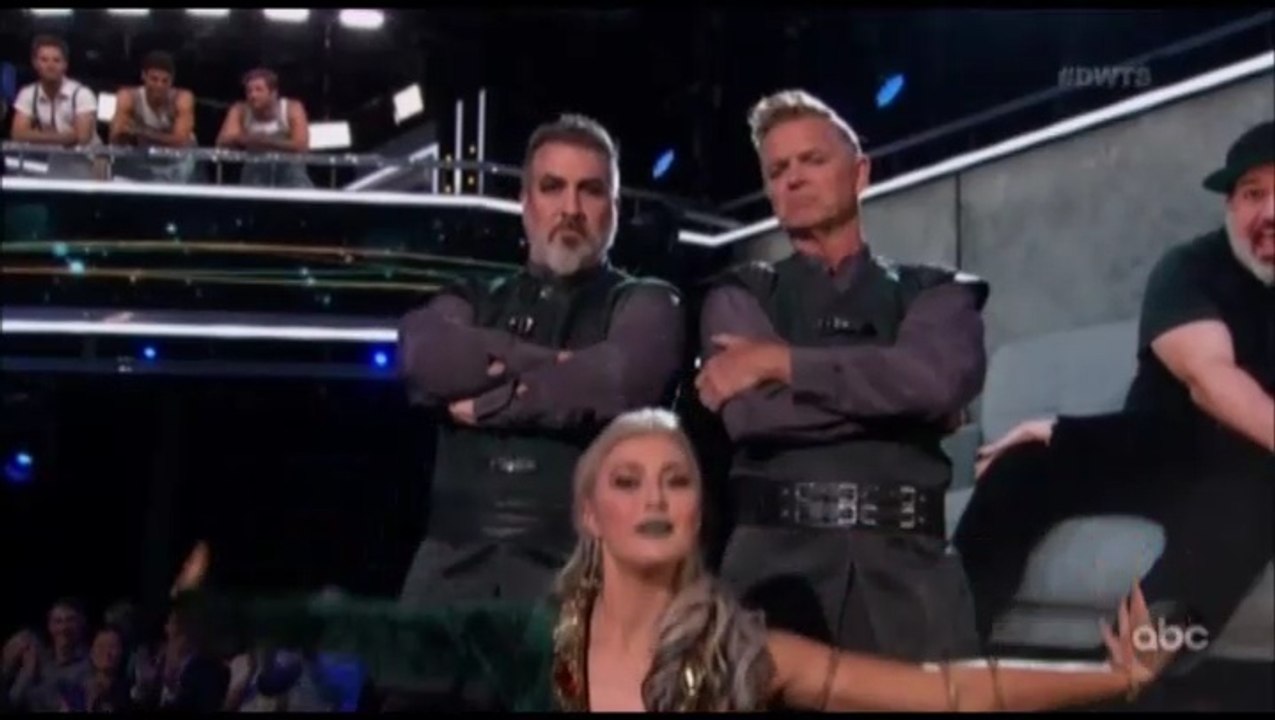 John Schneider & Emma Slater with Joey Fatone - Argentine Tango