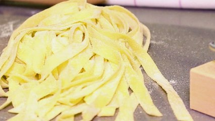 Pasta fresca casera al estilo italiano