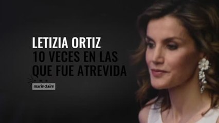 Los 10 looks mas atrevidos de Letizia Ortiz