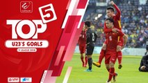 Quang Hải xử lý ảo diệu như Messi, dẫn đầu top 5 bàn thắng của các cầu thủ U23 Việt Nam | VPF Media
