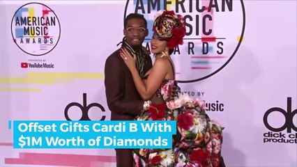 Offset Gifts Cardi B With $1M Worth of Diamonds