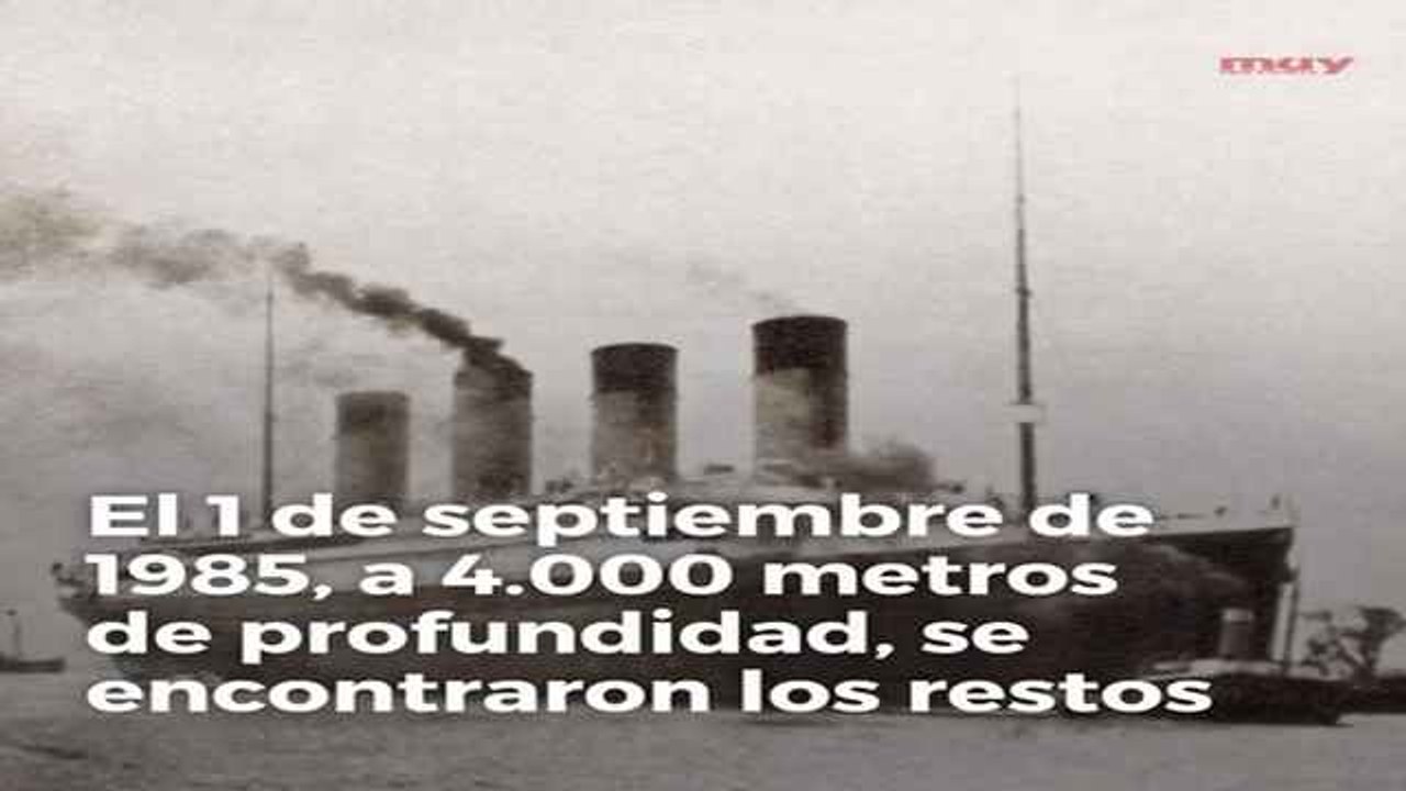 Se localiza el Titanic