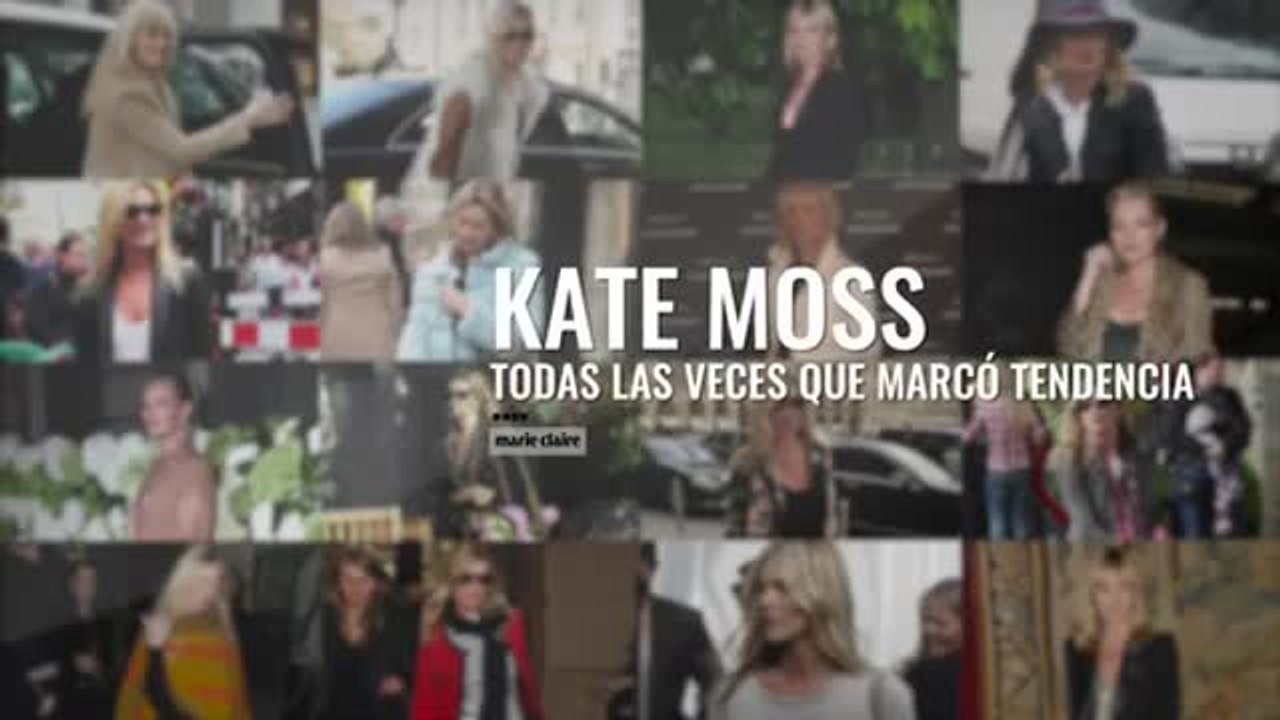 Todas las veces que Kate Moss marco tendencia