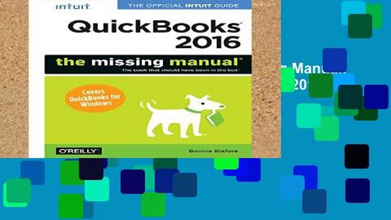 Library  QuickBooks 2016: The Missing Manual: The Official Intuit Guide to QuickBooks 2016