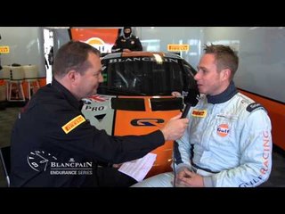 Blancpain Endurance Series - Silverstone - Adam Carroll Interview