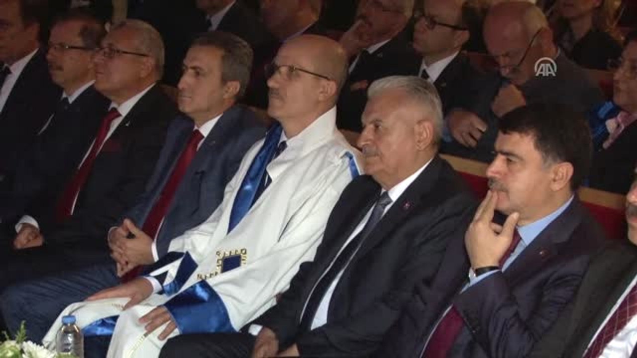 Marmara Üniversitesi'nden TBMM Başkanı Yıldırım'a Fahri Doktora (1)