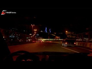 FIA GT - John & Jack Night Drive Round the Baku City Circuit