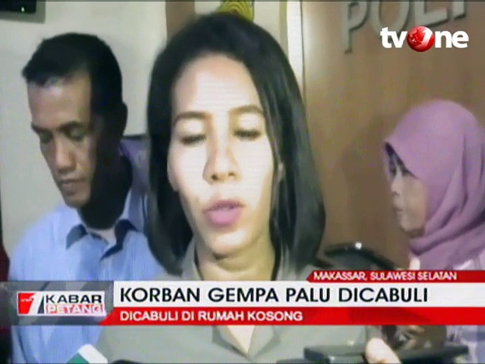 Korban Gempa dan Tsunami Palu Dicabuli Saat Mengungsi
