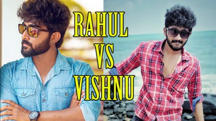 Vishnu Vs Rahul Dubsmash Yaru Best nu Comment Panunga_in Cine Lips
