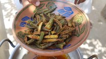Kurkuri Bhindi Recipe - Crispy Okra Bhindi Kurkuri - Okra or Bhindi Fry - Village Food Secrets