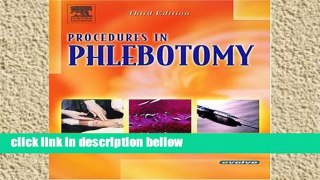 Best product  Procedures in Phlebotomy