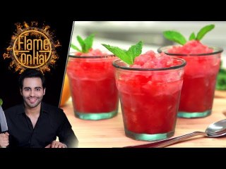 Melon Mint Sharbat Ramadan Recipe by Chef Basim Akhund 8 June 2018