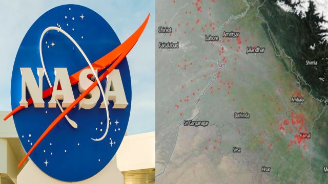 Delhi Air Pollution को लेकर Nasa की Report, पिछले साल की तुलना में कम जली Stubble । वनइंडिया हिंदी