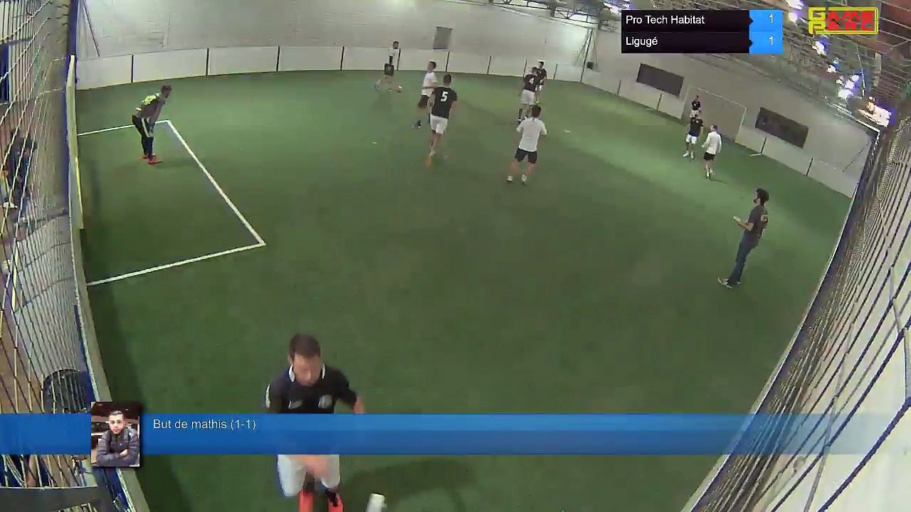 But de mathis (1-1) - Pro Tech Habitat Vs Ligugé - 15/10/18 21:00 - LIGUE 1 - Poitiers Game Parc