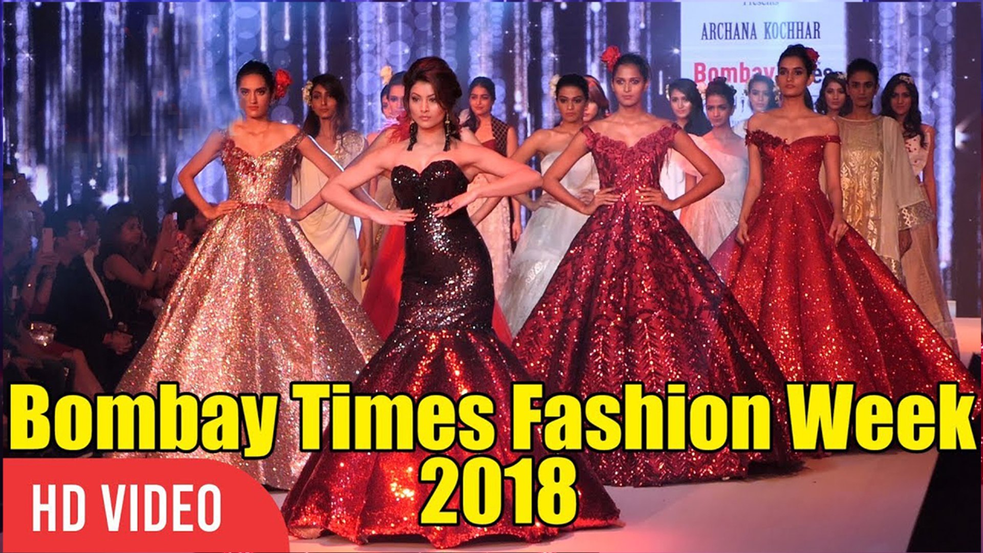 ⁣Magnificent Ramp Walk By Urvashi Rautela At Bombay Times Fashion Week 2018