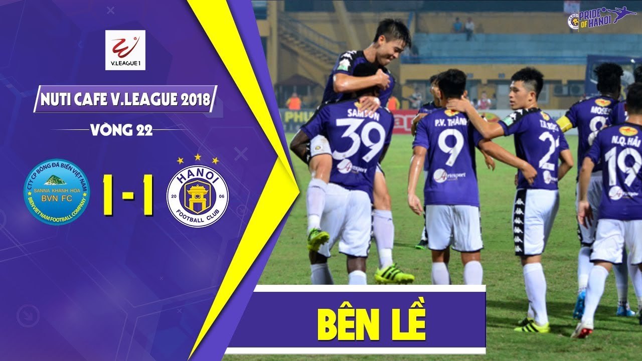 Hòa Sanna Khánh Hòa BVN, CLB Hà Nội san bằng kỉ lục điểm số của Bình Dương năm 2007 | HANOI FC