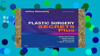 Best product  Plastic Surgery Secrets Plus, 2e