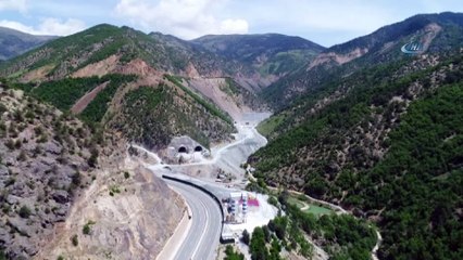 Yeni Zigana Tüneli’nde havalandırma şaftları imalatı tünel çalışmalarını yavaşlatıyor