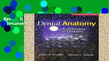 Review  Dental Anatomy: Its Relevance to Dentistry