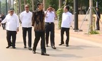 Presiden Jokowi Tinjau Fasilitas Bagi Disabilitas di GBK