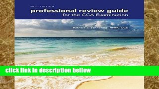 Best product  Professional Review Guide for the CCA Examination, 2017 Edition