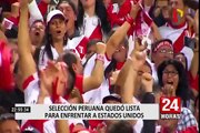 Selección Peruana quedó lista para amistoso con Estados Unidos