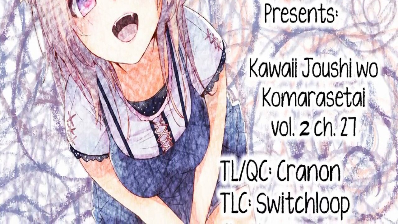 Kawaii Joushi wo Komarasetai Chapter 27 English