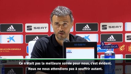 Ligue des Nations - Enrique : "Ce n'était pas notre soirée"