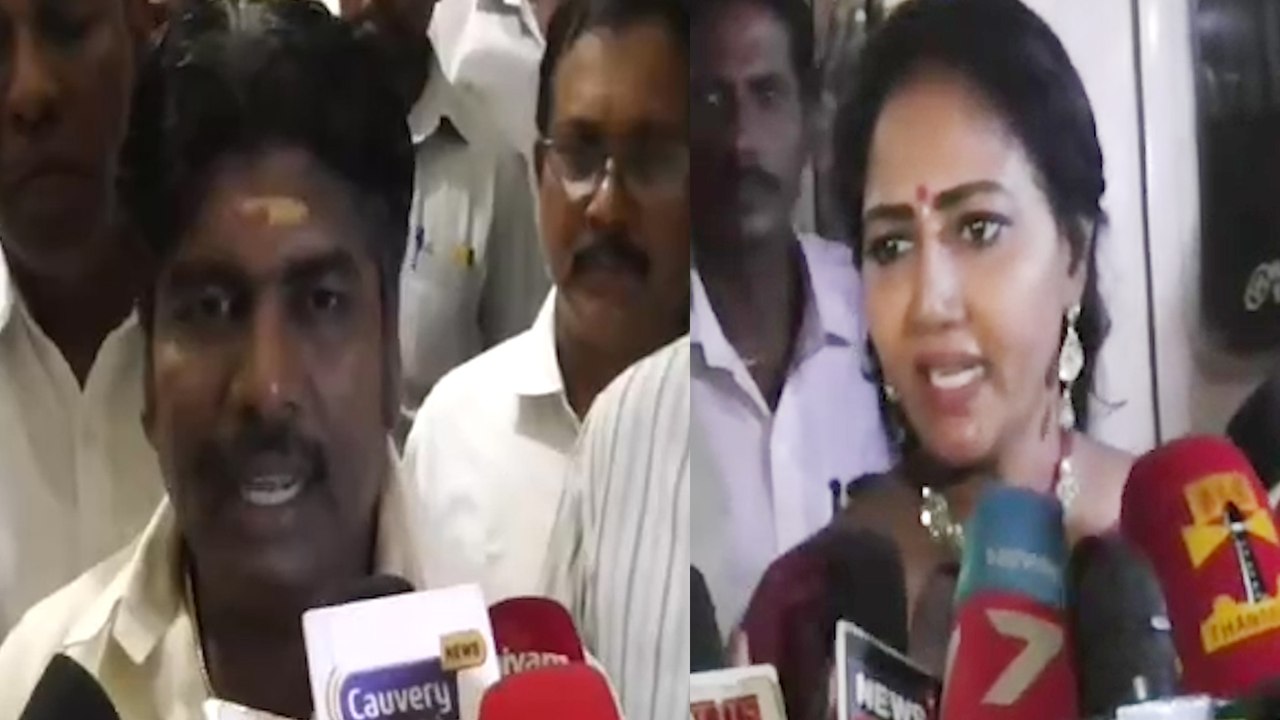 நடிகர் சண்முகராஜன் மீது பாலியல் புகார்.. வாபஸ் பெற்றார் நடிகை ராணி- வீடியோ
