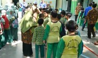 Simulasi Evakuasi Bencana Gempa di Sekolah