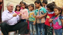 Kastamonulu ahşap ustasından Afrinli çocuklara topaç - AFRİN