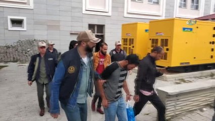 Samsun'da Deaş'tan Gözaltı Alınan 6 Kişi Adliyeye Sevk Edildi