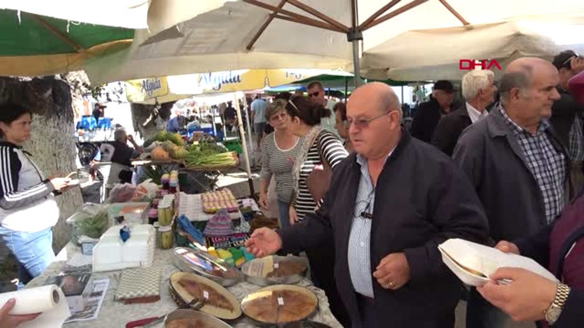 İzmir Alaçatı Pazarı Taze ve Sağlıklı Ürünleriyle Dikkat Çekiyor -  Dailymotion Video