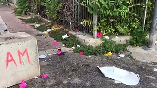 Andria: la vergogna dopo una festa per strada